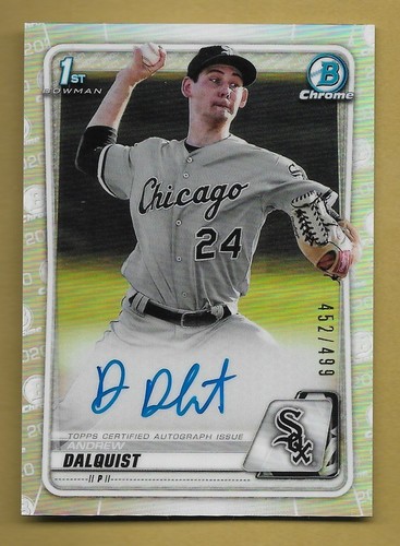 Adam dalquist 2020 topps - dalquist,