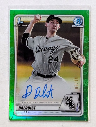 2020 bowman chrome - chrome, andrew